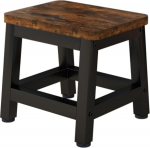 IBUYKE V&auml;ike astmeline v&auml;ljaheide t&auml;iskasvanutele lastele, puidust samm korrusevoodite jaoks, libisemiskindel mini astmeline v&auml;ljaheide 330 naela mahutavusega magamistuppa, elutuppa, vannituppa, k&ouml;&ouml;ki, rustikaalne pruun TBD003H