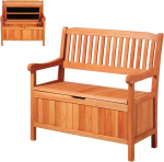 VEVOR aiapink, kirstupink hoiuruumiga, hoiupink, kandev&otilde;ime kuni 328 kg, aia istumiskoht ja veranda kaunistus, terrassile, aeda, r&otilde;dule, 106,5 x 58,5 x 90,1 cm, 106,5 x 58,5 x 90,1 cm