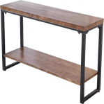 Foyer-Sofatisch Schmal Einfache Eingang Log Konsole Tisch Home Wand Lange Ende Regal