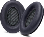 WC Wicked Cushions asendusk&otilde;rvapadjad, mis &uuml;hilduvad Bose QuietComfort 35 (QC35) ja QuietComfort 35ii (QC35ii) k&otilde;rvaklappidega ja muuga - Parem mugavus ja vastupidavus | Must