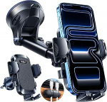 2025. aasta s&otilde;jaline klass: Mobiiltelefoni hoidja auto uuendamine, tugev iminapp ja ventilatsiooniklamber, mobiiltelefoni hoidja auto 360&deg; mobiiltelefoni hoidja auto armatuurlaual ketas iPhone 17 16 15 15 14 13 Pro Max jaoks