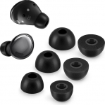 YieJoya vahtk&otilde;rvaklapid Samsung Galaxy Buds Pro jaoks - kogege &uuml;limat mugavust ja vankumatut istuvust m&auml;luvahuga otsikutega - mustad