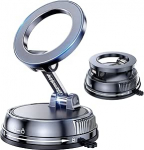 Mobiiltelefoni hoidja auto MagSafe, vaakum magnetiline auto MagSafe autokinnitus, [22 x N55 magnet], [35 kg tugevaima imemisv&otilde;imsusega], 360&deg; p&ouml;&ouml;rlev mobiiltelefoni hoidja k&otilde;igile mobiiltelefonidele