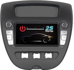 Linux Autoradio Peugeot 107/Citro&euml;n C1/Toyota Aygo jaoks - Traadita CarPlay/Android Car/Bluetooth/FM/AM/RDS/USB HiFi 100W