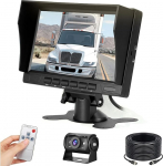 [AHD 1080P] Tagantvaate kaamera, 7-tolline monitor, &ouml;&ouml;n&auml;gemine, DIY ruudustik, IP69 veekindel kaamera, lai nurk, veoauto/haagise/bussi/veoauto/p&otilde;llumajandus/raskeveokitele