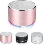 Bluetooth-Lautsprecher, tragbare Lautsprecher, kabellos, Bluetooth mit RGB-Lichtern, HD-Stereo-Sound, AUX-Audio, Bluetooth V5.3 Mini-Lautsprecher f&uuml;r In/Outdoor, Zuhause, Party, BBQ, Strand