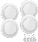 Air Tag Key Finder, 4i pakett, Air Tracker Tag, mis &uuml;hildub Apple'i rakendusega Where is App (ainult iOS), v&otilde;tmete, pagasi, kohvri, rahakoti, IP67 veekindel v&otilde;tmeotsija