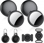 Bluetoothi v&otilde;tmeotsija, 4i pakett, nutikas silt, mis &uuml;hildub Apple'i rakendusega Where is App (ainult iOS), Air Tracker Tag v&otilde;tmete / pagasi / kohvri / rahakoti jaoks, IP68 veekindel, 100 dB helitugevus, vahetatav aku