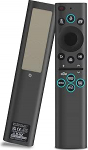BN59-01385A Solars h&auml;&auml;lpult Samsung TV-le - Eco Solar Charge (Light/USB-C), h&auml;&auml;lotsing, &uuml;hildub Samsung QLED/4K/8K Crystal UHD Smart TV-dega 2018-2025 (Netflix/Prime Video Shortcuts).