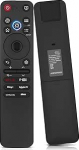 LG Magic Remote MR25GA asendaja, LG Smart TV OLED, QNED, UHD, LED ja LCD kaugjuhtimispult koos AI h&auml;&auml;ljuhtimise, osuti, kerimisratta ja otsenuppudega.