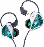 Yinyoo CCZ Harmony BC01 Pro juhtmega k&otilde;rvaklapid, 1DD 1BA h&uuml;briidjuht, IEM k&otilde;rvaklapid, kolme sageduse tasakaaluga k&otilde;rvaklapid, stereoheli, m&uuml;ra isoleeriv peakomplekt, kerge IEM