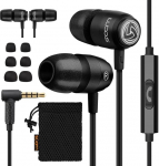 LUDOS Clamor 2 Pro k&otilde;rvaklapid koos kaabli ja mikrofoniga, kristallselge heli, v&auml;&auml;ndumiskindel, k&otilde;rvaklapid tasakaalustatud k&otilde;rg- ja madalad, bass, helistamise kontroll