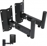 BONJUME k&otilde;larite seinakinnitus metallist 2 tk k&otilde;larikarbid seinakinnitus reguleeritav klamber k&otilde;larite seina kinnitamiseks universaalseks kuni 35 kg auto k&otilde;larite kinnitamiseks mustalt