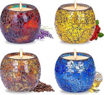 Larcenciel L&otilde;hnak&uuml;&uuml;nlad Kingitused naistele, 4 x 160 g sojavaha l&otilde;hnak&uuml;&uuml;nlad kinkekomplekt - roosi lavendel kohvi vanilje l&otilde;hnak&uuml;&uuml;nal, 120 tundi p&otilde;lemisaega emadep&auml;evaks s&uuml;nnip&auml;evaks spaa vannituba jooga