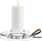 Holmegaard plokk-k&uuml;&uuml;nlahoidja l&auml;bim&otilde;&otilde;t 17 cm disain koos valgusmobiiliga Valgusallikas l&auml;bipaistev