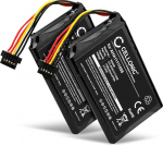 CELLONIC, 2 x navigatsiooni aku, mis &uuml;hildub Tomtom Go 5000, Go 6000, Go 6200 (1100mAh, 3.7V)