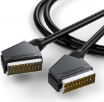 BolAAzuL Scart kaabel RGB True 21-pin 3 meetrit, komposiit RGB TV-le, Recorderile, DVD m&auml;ngijale, videoregistraatorile, STB-le