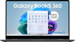 Samsung Galaxy Book5 360 15.6" 2-in-1 s&uuml;learvuti, konverteeritav AI s&uuml;learvuti Intel Core Ultra 7 protsessoriga, 16 GB RAM, 512 GB m&auml;lu, Moonstone Gray, 3-aastane garantii [eksklusiivne Amazon]