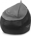 HAPPERS Puff Gamer Junior Faux Leather Interior Grey