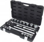 KS Tools 911.0751 3/4" Socket set, 21 pcs 12 point