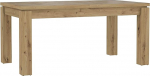FORTE Trondheim Extendable Dining Table, Wooden, Artisan Oak, 75.9 x 160.4 x 90.4 cm