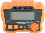 Digitaler Isolationswiderstandtester, AC Spannungspr&uuml;fung, Elektrischer Erdungswiderstand, Megohm Messger&auml;t, Hochpr&auml;ziser LCD Display Isolationstester f&uuml;r Motorkabelschalter (Orange)