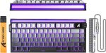 ATTACK SHARK R85 HE juhtmega 75% m&auml;nguklaviatuur C01ULTRA LED-kaabliga, magnetilised l&uuml;litid, multifunktsionaalne tarkvara, RGB valguskast, p&ouml;&ouml;rlev, 8000Hz, RT 0.005mm (Moonlight)