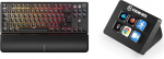 Corsair K70 PRO TKL + Elgato Stream Deck Mini Bundle - Mehaaniline juhtmega Tenkeyless m&auml;nguklaviatuur koos stuudiokontrolleriga Zoom, Teams, PowerPoint, MS Office jne, &uuml;hildub PC/Maciga