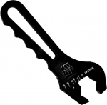 Schlauchverschraubungsschl&uuml;ssel, verstellbares Aluminium-Werkzeug, 18 x 4 cm, fester Griff, stabiilne konstruktsioon, t&auml;pne passform f&uuml;r Schlaucharmaturen, Adapter, Verbindungsst&uuml;cke, Endreparatur