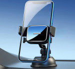 Auto iminappide kinnitus &uuml;he nupuvajutusega, universaalne autokinnitus 360&deg; p&ouml;&ouml;ramine ja astmeline reguleerimine sobib k&otilde;igile iPhone'idele ja Samsungi nutitelefonidele (iminapp)