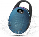 Kaasaskantav Bluetooth-k&otilde;lar valguse, LED-ekraaniga, integreeritud karabiin, Pro Sound Music Box, v&otilde;imas bass, 25-tunnine aku, RGB-tuled, TWS-paaritamine, AUX, TF-kaart, sobib &otilde;ue/peole/reisile.