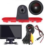 Super HD tagurduskaamera komplekt 7-tollise LCD monitoriga asendus Toyota ProAce 2/Citroen Dispatch/Space Tourer/Jumpy 3/Peugeot Traveller/Expert 3/Fiat Scudo Box Van Multicab Estate M1 E-Doblo jaoks