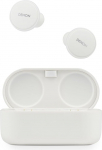 Denon PerL Pro Premium True Wireless k&otilde;rvaklapid, isikup&auml;rastatud heliprofiil koos Masimo adaptiivse akustilise tehnoloogiaga, m&uuml;rasummutus, veekindlus ja sisseehitatud mikrofonid, valged