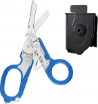 Raptori esmaabik&auml;&auml;rid, All-in-One taktikalised k&auml;&auml;rid, taskuk&auml;&auml;rid ja tulet&otilde;rje t&ouml;&ouml;riistakomplekt, klaasipurustaja Tuff Cut k&auml;&auml;rides koos Utility Holsteriga (sinine)