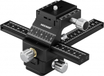 NEEWER 4-Way Makro Focusing Rail koos kiire vabastusplaadiga Arca t&uuml;&uuml;pi, 1/4 tolli keermega makrofotograafia ja l&auml;hifotograafia jaoks, &uuml;hildub Canon Nikon Fujifilm Sony DSLR peeglita kaameraga