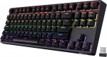 RK ROYAL KLUDGE Sink87G RGB juhtmevaba TKL mehaaniline m&auml;nguklaviatuur, 87 klahvi ilma numbrilise klahvistikata, kompaktne 2.4G juhtmevaba klaviatuur taktilise pruuniga l&uuml;lititega, erakordsed makroseadistused