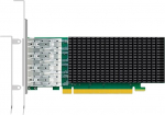 GLOTRENDS ST7342 4-portiline 25G SFP28 Ethernet v&otilde;rgukaart koos Intel E810-CAM1 kontrolleriga, PCIe 4.0 x16 liides, toetab Windows 11/10/Windows Server/Linux/RHEL/SLES/Ubuntu/Debian/Freebsd