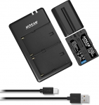 HOSAN NP-FM500H akud Sony NP-FM500H Sony Alpha A58 A57 A65 A77 A99 A900 A700 A580 A560 A550 A850 SLT a99 II TR917 jaoks