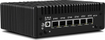 Mini PC N150 (uuendatud N100) tulem&uuml;&uuml;ri seade, OPNsense mini arvuti 6 portiga i226-V 2.5GbE LAN, F5 ventilaatorita mikroarvuti ilma RAM/SSD/OS, USB Type-C, 4K 3-Display, TF, AES-NI ilma RAM/SSD/OS-ita, 4K 3-Display, TF, AES-NI