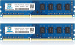 DDR3L-1600 UDIMM 16GB Kit (2x8GB) PC3L 12800 8GB puhverdamata mitte-ECC 1.35V CL11 2Rx8 DDR3 DDR3L 1600MHz Dual Rank 240-pin lauaarvuti m&auml;lu