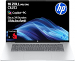 HP OmniBook 5 NGAI OmniBook 5 NGAI 16-bf0252ng 16" 1920 x 1200 pikslit Qualcomm Snapdragon 16GB 512GB SSD Windows 11 Home