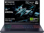 acer Predator Helios Neo 16 AI PHN16-73-97Z6 | Gamer Laptop 16 tolli WQXGA 240Hz | Intel Core Ultra 9 275HX | NVIDIA GeForce RTX 5070 | 32GB RAM | 1TB SSD | Windows 11 | AZERTY klaviatuur | AZERTY klaviatuur