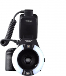 YONGNUO makro v&auml;lk YN-14EX TTL LED makro r&otilde;ngas v&auml;lklambi valgusr&otilde;ngas Canon kaamerale