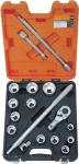 Bahco SLX 17AF - 3/4" mutriv&otilde;tmekomplekt, tollides