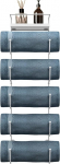 Sorbus Wall Mounted Towel Rail Hanging Rolled Bath Towel Holder Metal Towel Rail Creates Space in Bathroom