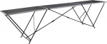 M&ouml;&ouml;blieseme Home Klapptisch aus MDF und Aluminium, 300 x 60 x 78 cm, M&ouml;bel
