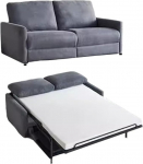 Kokkupandav futon diivan voodi pikendatav koos kokkupandava vahumadratsiga kaasaegne kahekohaline diivan diivan elutuppa korterisse kontorisse v&auml;ike tuba &uuml;hiselamusse