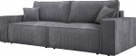 DomoHome Kasjo universaalne nurgadiivan magamisfunktsiooniga ja voodikastiga, pehme koordikangas, paindlik, reguleeritav, &otilde;ige paigutus, magamispind: 205 x 135 cm, suurus: 245 x 90 x 83 cm, v&auml;rvus