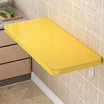 Platzsparender Klapptisch, wandmontiert, vielseitiger schwebender Schreibtisch f&uuml;r Zuhause, B&uuml;ro, Arbeitszimmer, Laptop und Schreiben, verstellbare Gr&ouml;&szlig;e, einfache Installation