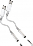 USB C auf 3,5-mm-Klinkenstecker, Kopfh&ouml;rer-Adapter, AUX-Kabel, Audiokabel, Typ C f&uuml;r iPhone 17, 16, 15 Pro Max, kompatibel mit Samsung f&uuml;r Apple, Auto-Splitter, Kopfh&ouml;rer, Dongle, DAC-Konverterkabel